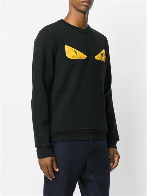 fendi monster eyes jacket|fendi monster eyes sweatshirt.